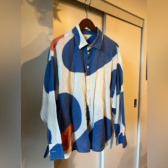 NAPPING BEAR Linen Pajama Set - Picture 2 of 7